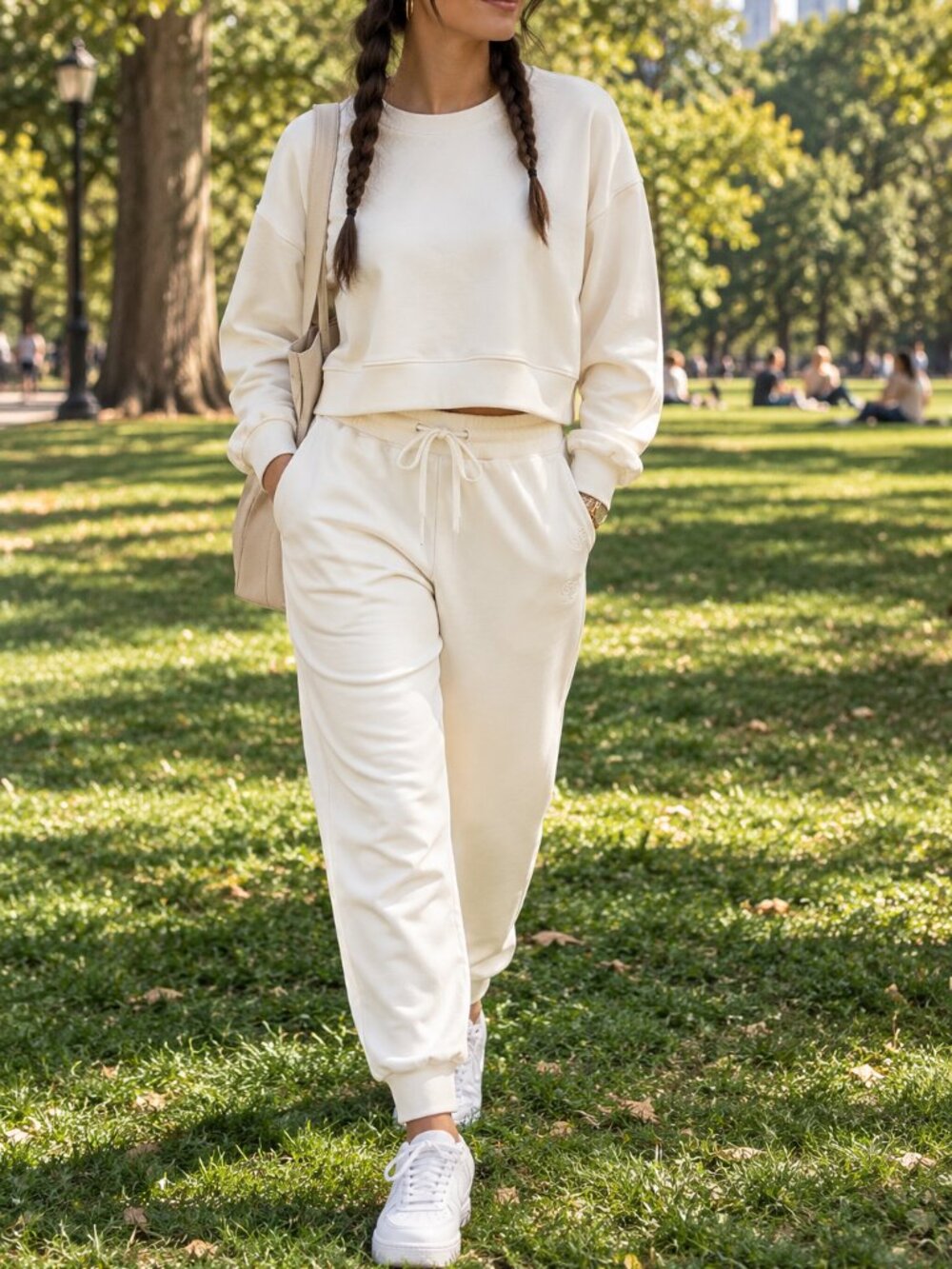 Cozy Earth Ivory Joggers